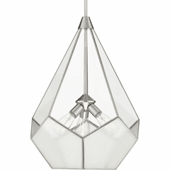 Progress Cinq 3-Light 100W Pendant - Brushed Nickel - P5322-09