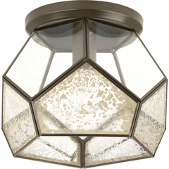 Progress Cinq Collection 1-LT Close-to-Ceiling - Antique Bronze - P3868-20