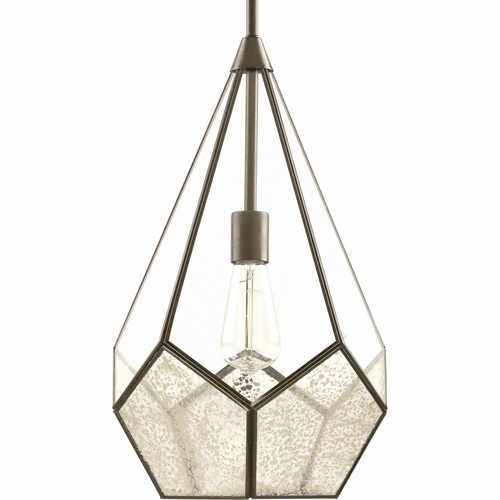 Progress Cinq Collection 1-LT Pendant - Antique Bronze - P5319-20