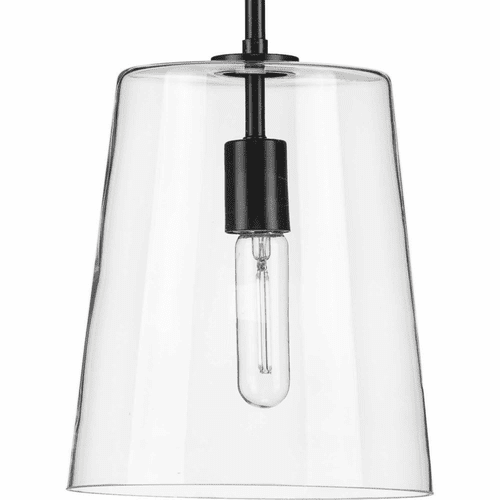 Progress Clarion 1-Light 60W Pendant - Black - P500241-031