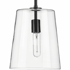 Progress Clarion 1-Light 60W Pendant - Black - P500241-031
