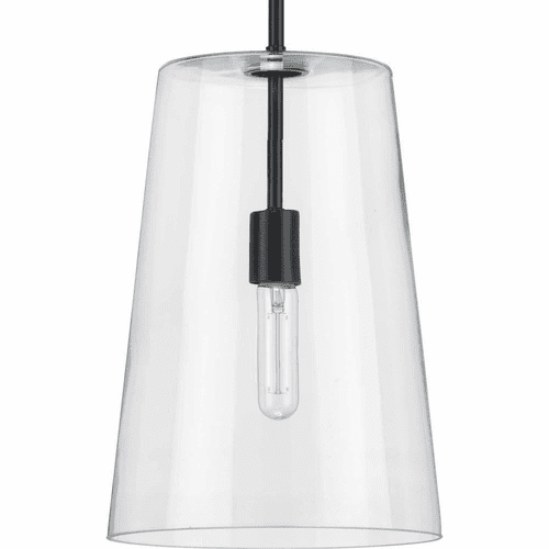 Progress Clarion 1-Light 60W Pendant - Black - P500242-031