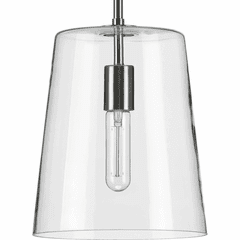Progress Clarion 1-Light 60W Pendant - Brushed Nickel - P500241-009