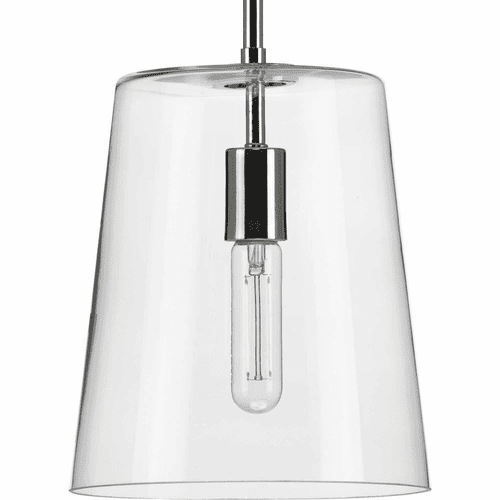 Progress Clarion 1-Light 60W Pendant - Polished Nickel - P500241-104