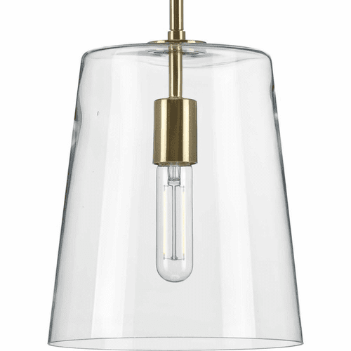 Progress Clarion 1-Light 60W Pendant - Satin Brass - P500241-012