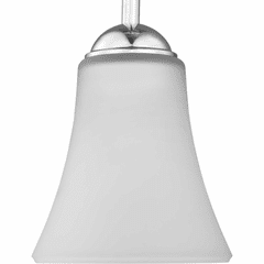 Progress Classic 1-Light 100W Mini-Pendant - Polished Chrome - P500288-015