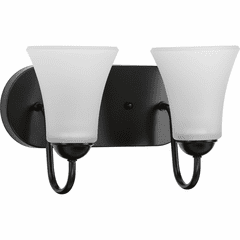 Progress Classic Collection 2-LT Bath Vanity - Black - P300234-031