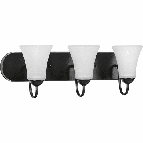 Progress Classic Collection 3-LT Bath Vanity - Black - P300235-031