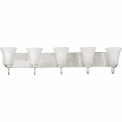 Progress Classic Collection 5-LT Bath Vanity - Brushed Nickel - P300237-009