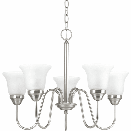 Progress Classic Collection 5-LT Chandelier - Brushed Nickel - P4757-09