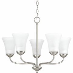 Progress Classic Collection 5-LT Chandelier - Brushed Nickel - P4770-09