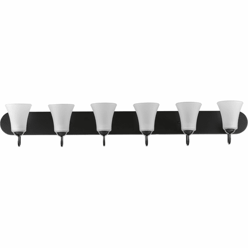 Progress Classic Collection 6-LT Bath Vanity - Black - P300238-031