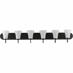 Progress Classic Collection 6-LT Bath Vanity - Black - P300238-031