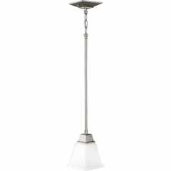 Progress Clifton Heights 1-LT Mini-Pendant - Brushed Nickel - P500125-009