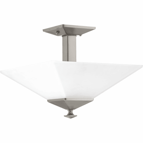 Progress Clifton Heights 12-3/4" 2-LT Semi-Flush - Brushed Nickel - P350107-009