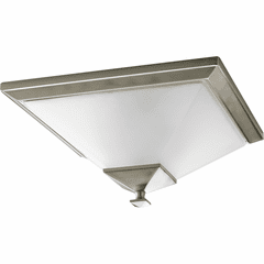 Progress Clifton Heights 2-LT 15" Close-to-Ceiling - Brushed Nickel - P3852-09
