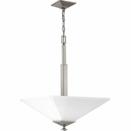 Progress Clifton Heights 2-LT Inverted Pendant - Brushed Nickel - P500126-009
