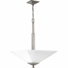 Progress Clifton Heights 2-LT Inverted Pendant - Brushed Nickel - P500126-009