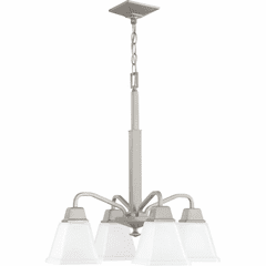 Progress Clifton Heights Collection 4-LT Chandelier - Brushed Nickel - P400118-009