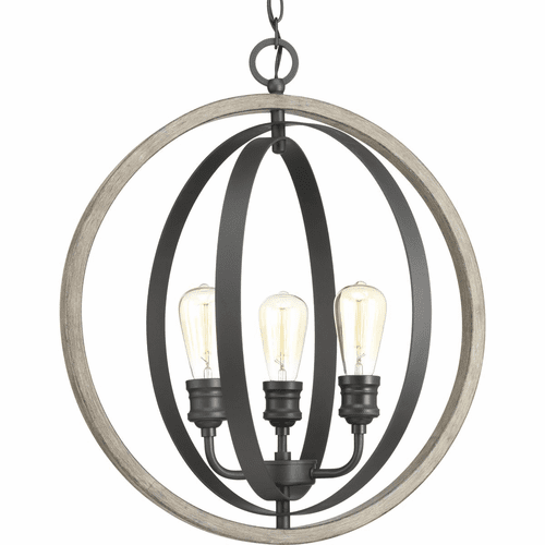 Progress Conestee Collection 3-LT Pendant - Graphite - P500093-143