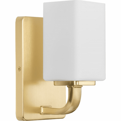 Progress Cowan 1-LT Bath Vanity Light - Satin Brass - P300368-012