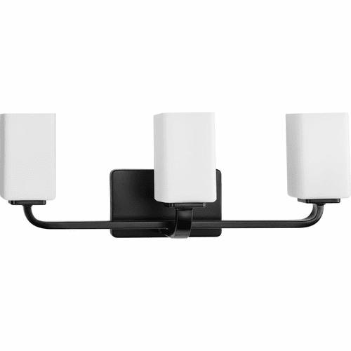 Progress Cowan 3-LT Bath Vanity Light - Matte Black - P300370-31M