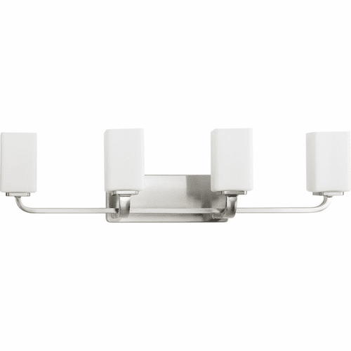 Progress Cowan 4-LT Bath Vanity Light - Brushed Nickel - P300371-009