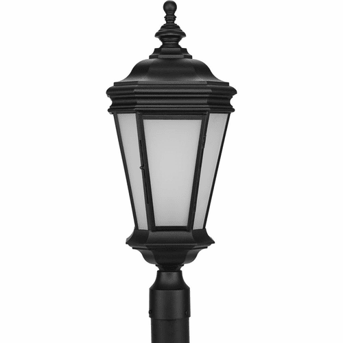 Progress Crawford 1-LT Outdoor Post Light - Black - P6440-31MD