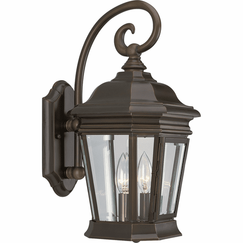 Progress Crawford 2-LT Outdoor Wall Lantern - Oil Rubbed Bronze - P5671-108