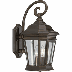 Progress Crawford 2-LT Outdoor Wall Lantern - Oil Rubbed Bronze - P5671-108