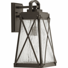 Progress Creighton 1-LT Outdoor Medium Wall-Lantern - Antique Bronze - P560032-020