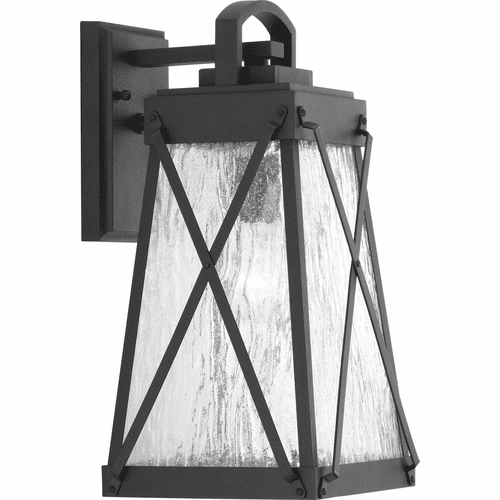 Progress Creighton 1-LT Outdoor Medium Wall-Lantern - Black - P560032-031