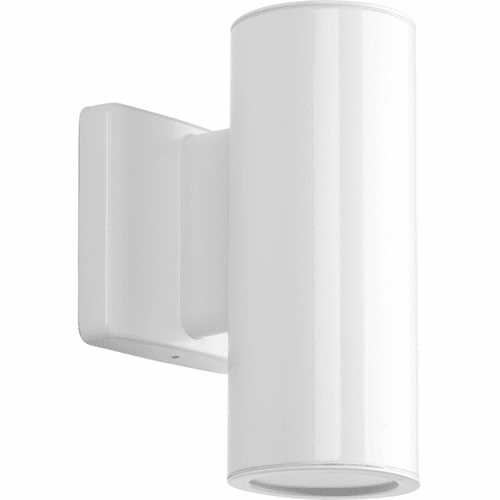 Progress Cylinders 3" Wall Mount Up/ Down Cylinder - White - P563001-030-30K