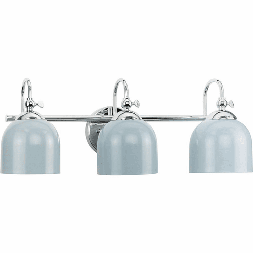 Progress Dalton 3-LT Bath Vanity Light - Polished Chrome - P300383-015