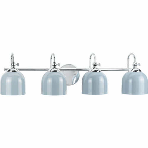 Progress Dalton 4-LT Bath Vanity Light - Polished Chrome - P300384-015