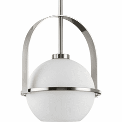 Progress Delayne 1-LT Pendant - Brushed Nickel - P500358-009 Progress Delayne 1-LT Pendant - Brushed Nickel - P500358-009