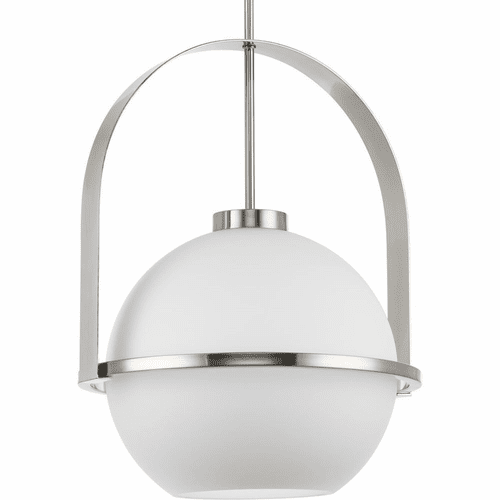 Progress Delayne 1-LT Pendant - Brushed Nickel - P500359-009