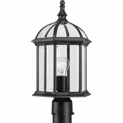Progress Dillard 1-LT Outdoor Post Light - Black  - P540099-031