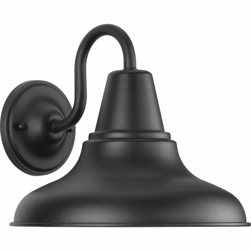 Progress District 1-LT Outdoor Wall Light - Black - P5623-31