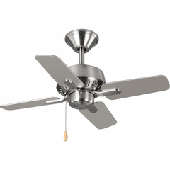 Progress Drift 32" Four-Blade Ceiling Fan - Brushed Nickel - P250008-009 Progress Drift 32" Four-Blade Ceiling Fan - Brushed Nickel - P250008-009