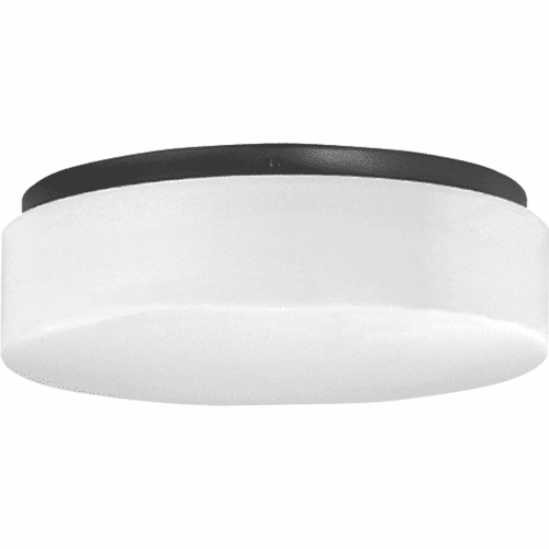 Progress Drums And Clouds 1-LT 11" LED Drum Flush Mount - Black - P730005-031-30