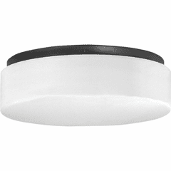 Progress Drums And Clouds 1-LT 11" LED Drum Flush Mount - Black - P730005-031-30