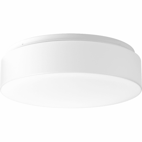 Progress Drums And Clouds 1-LT 13-1/2" LED Flush Mount - White - P730002-030-30