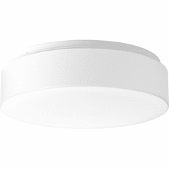 Progress Drums And Clouds 1-LT 13-1/2" LED Flush Mount - White - P730002-030-30