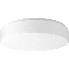 Progress Drums And Clouds 1-LT 17" LED Drum Flush Mount - White - P730003-030-30