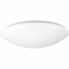Progress Drums And Clouds 1-LT 17" LED Flush Mount - White - P730007-030-30