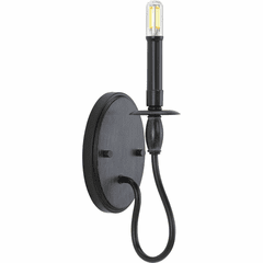 Progress Durrell 1-Light 60W Wall Bracket - Black - P710074-031 Progress Durrell 1-Light 60W Wall Bracket - Black - P710074-031