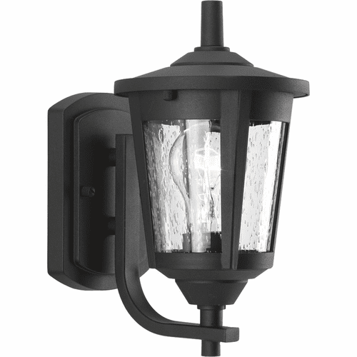 Progress East Haven 1-LT Outdoor Small Wall Lantern - Black - P6073-31