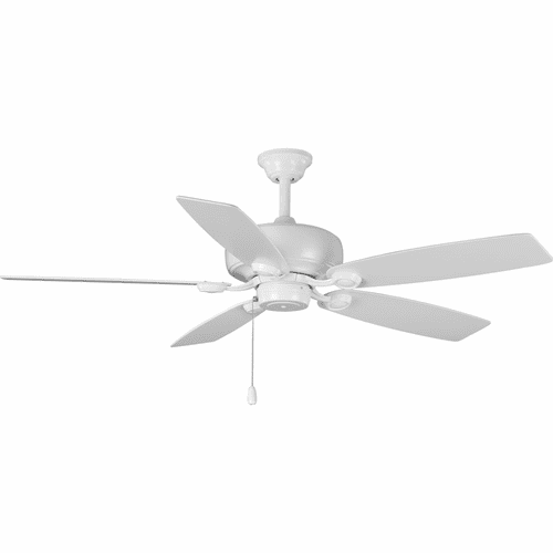 Progress Edgefield Collection 52" 5-Blade Ceiling Fan - White - P250016-030