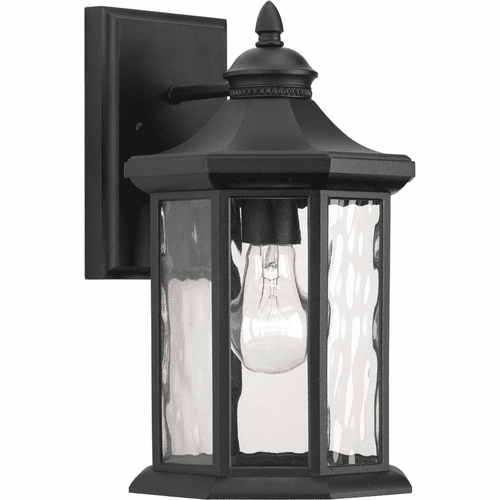Progress Edition 1-LT Outdoor Medium Wall Lantern - Black - P6071-31